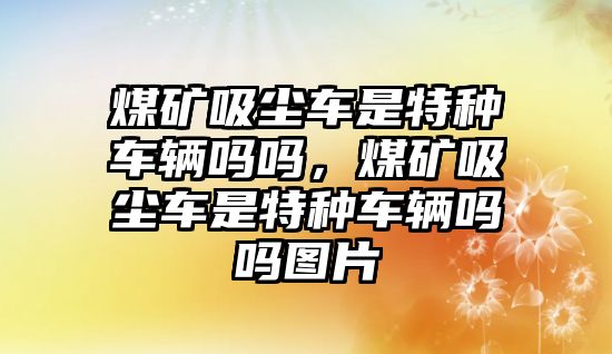 煤礦吸塵車是特種車輛嗎嗎，煤礦吸塵車是特種車輛嗎嗎圖片