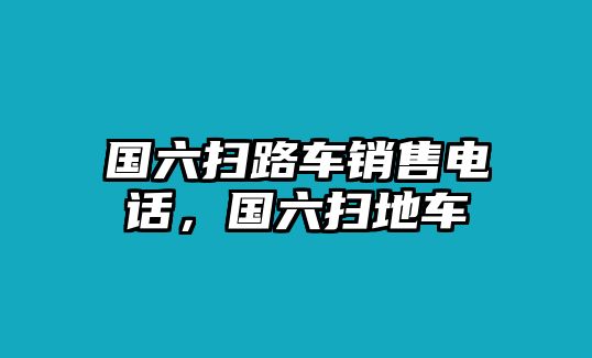 國六掃路車銷售電話，國六掃地車