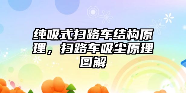 純吸式掃路車結構原理，掃路車吸塵原理圖解