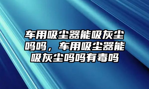 車用吸塵器能吸灰塵嗎嗎，車用吸塵器能吸灰塵嗎嗎有毒嗎