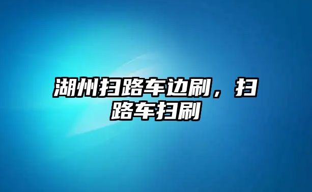 湖州掃路車邊刷，掃路車掃刷