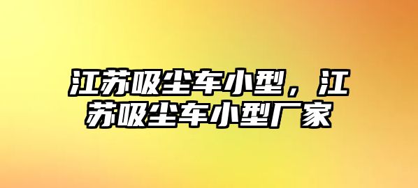 江蘇吸塵車小型，江蘇吸塵車小型廠家