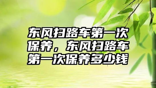 東風(fēng)掃路車第一次保養(yǎng)，東風(fēng)掃路車第一次保養(yǎng)多少錢