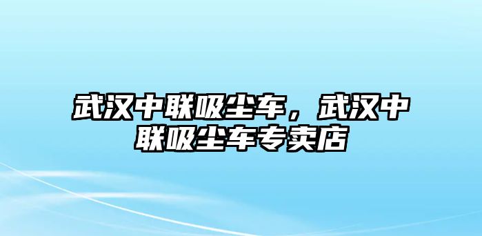 武漢中聯(lián)吸塵車，武漢中聯(lián)吸塵車專賣店