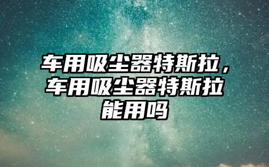 車用吸塵器特斯拉，車用吸塵器特斯拉能用嗎