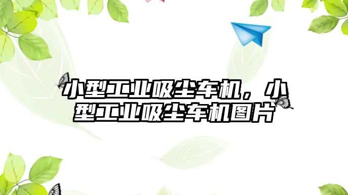 小型工業吸塵車機，小型工業吸塵車機圖片