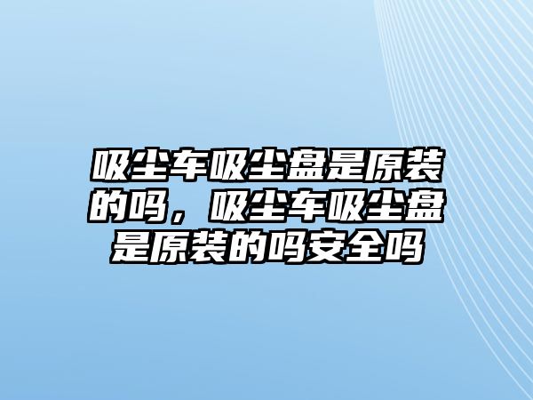 吸塵車吸塵盤是原裝的嗎，吸塵車吸塵盤是原裝的嗎安全嗎