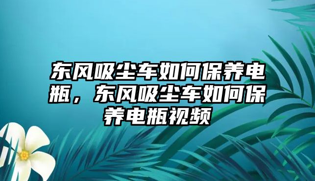 東風吸塵車如何保養電瓶，東風吸塵車如何保養電瓶視頻