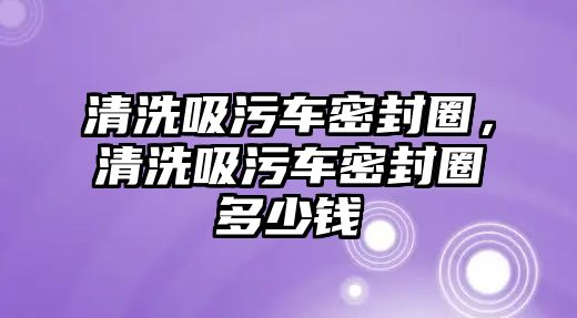 清洗吸污車密封圈，清洗吸污車密封圈多少錢