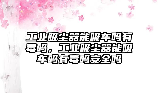 工業吸塵器能吸車嗎有毒嗎，工業吸塵器能吸車嗎有毒嗎安全嗎